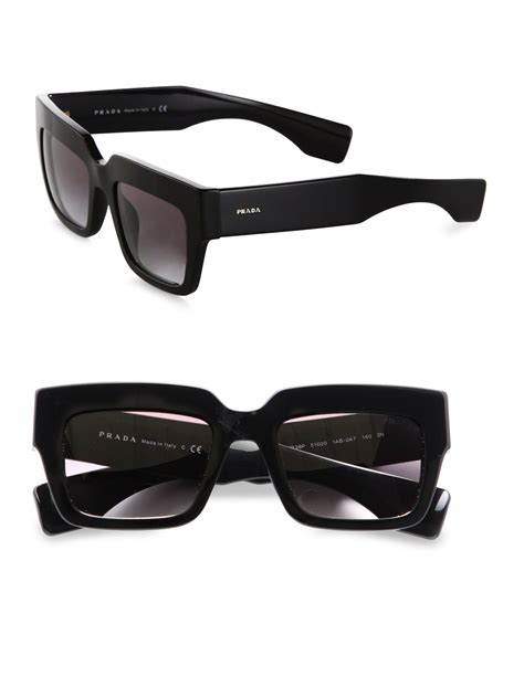 prada square sunglasses.